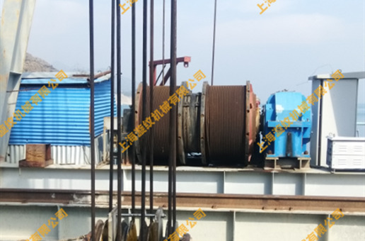 井架雙吊點提升用定制快速卷揚機(jī)